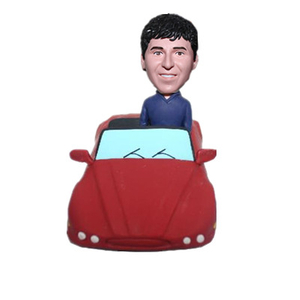 ʻO ke kaʻa ʻo Bobblehead maʻamau mai nā kiʻi makana lā hānau no ke kāne makana Kalikimaka
