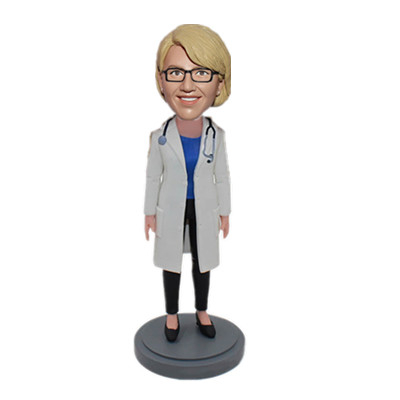Regalo personalizado de doctora Bobblehead